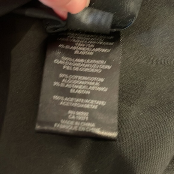 NWT Tibi Black leather skirt 4 - Picture 7 of 7